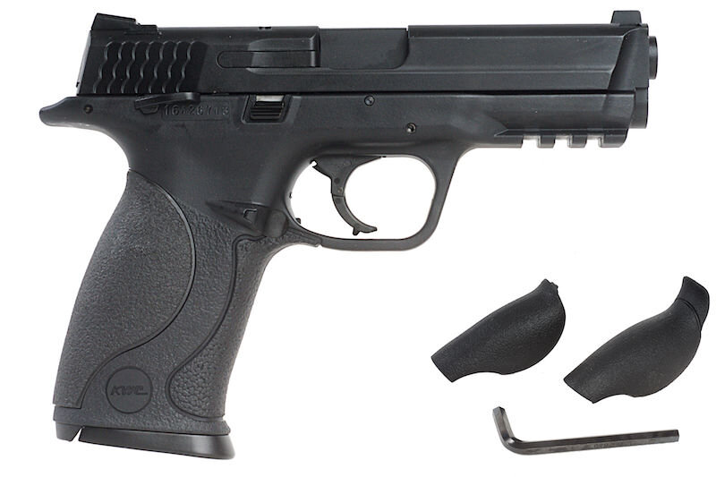 Пистолет страйкбольный (KWC) Smith&Wesson M&P 9, CO2, GBB, KCB-48AHN