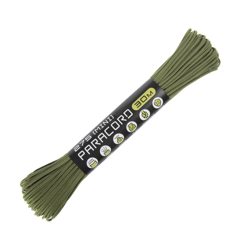 Паракорд 275 (мини) CORD nylon 30 метров RUS (moss)