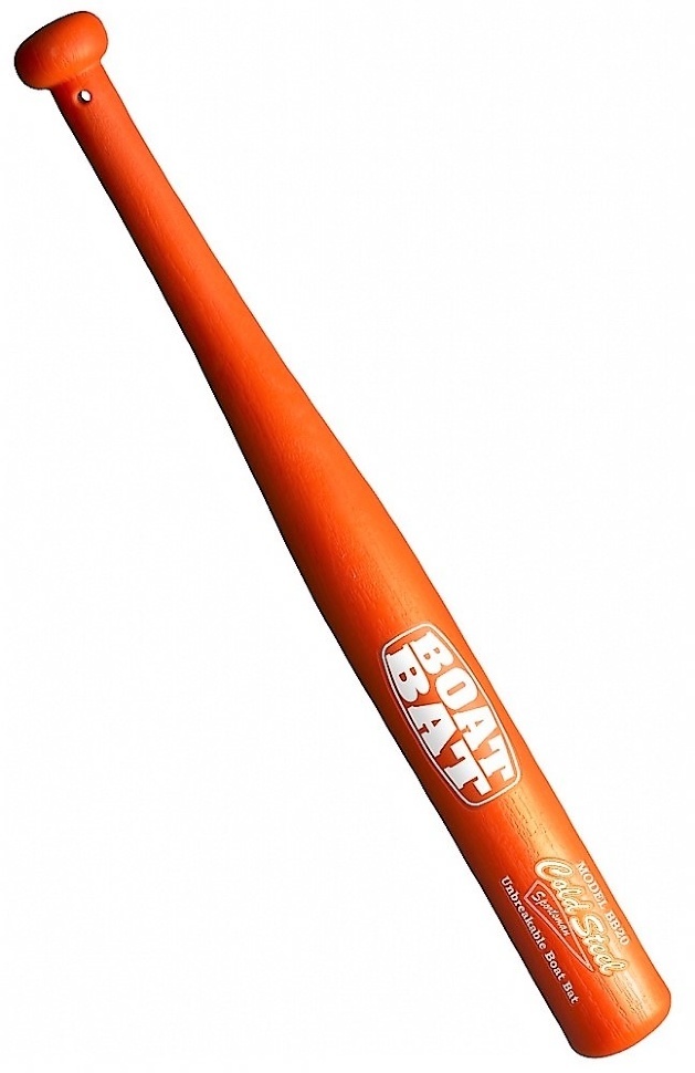 Бита бейсбольная Cold Steel "Boat Bat", длина 24", материал высокопрочный полипропилен, оранжевая