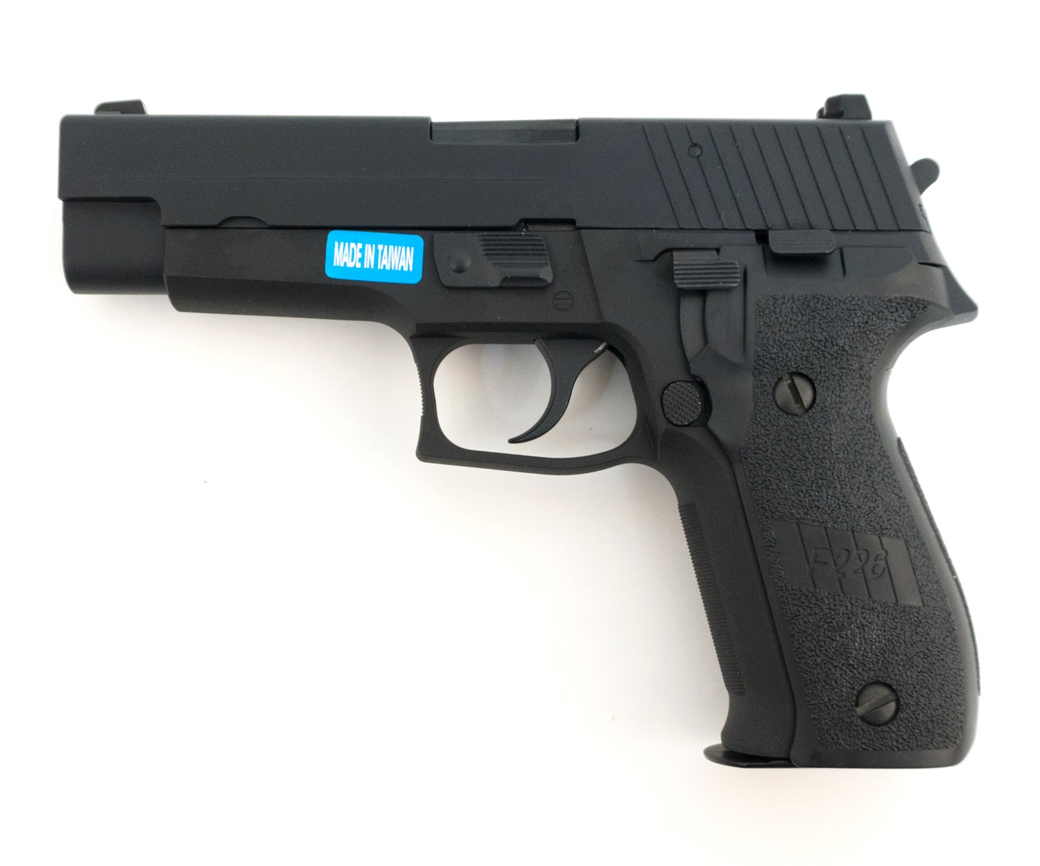 Пистолет страйкбольный (WE) SIG SAUER P-226, металл слайд WE-F001B / GP427-N
