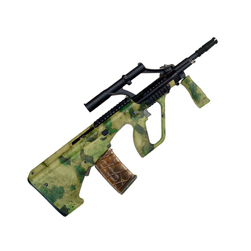 Модель автомата APS Steyr AUG-A1 PARA Adjustable Scope (630mm), AEG, металл, пластик - KU904FG