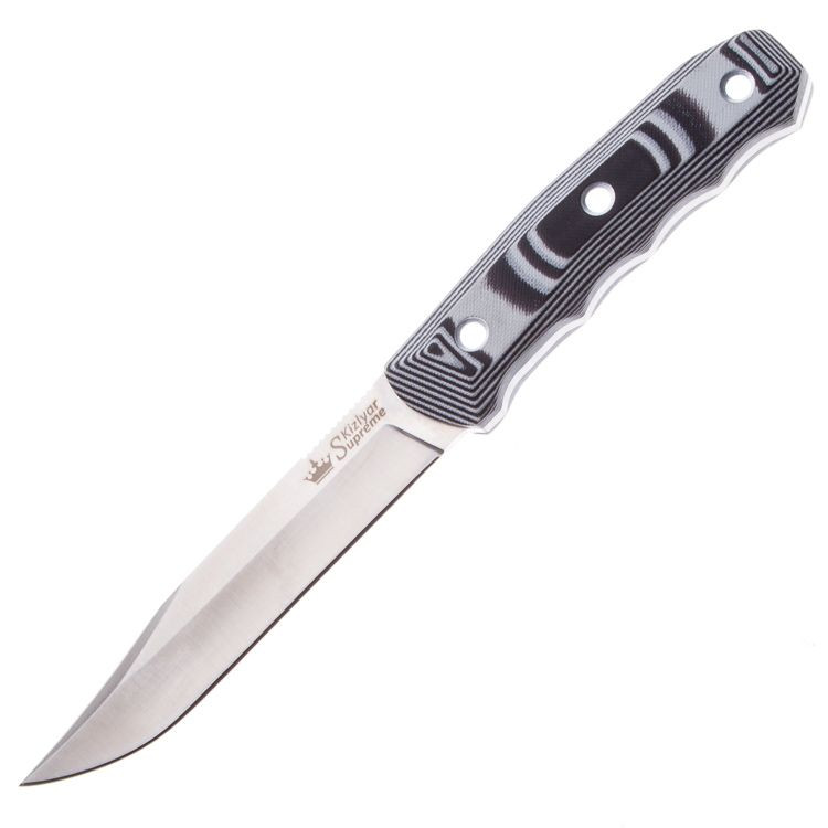 Нож Kizlyar Supreme Enzo AUS-8 S+SW (Satin+Stonewash, G10, Нож Kizlyar Supremeны кайдекс)
