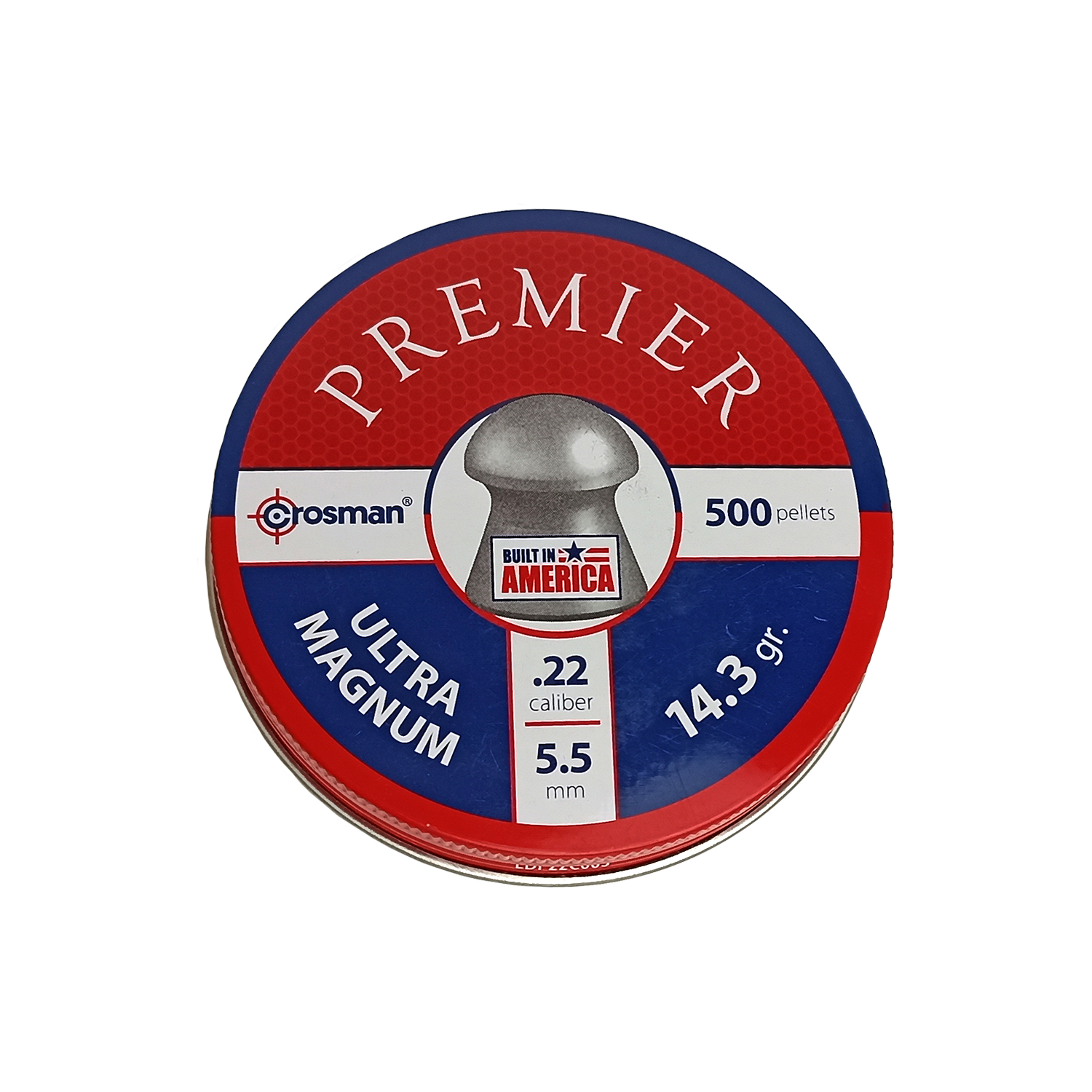 Пули Crosman "Domed Premier" 5,5 мм., 0,93 гр. (500 штук)