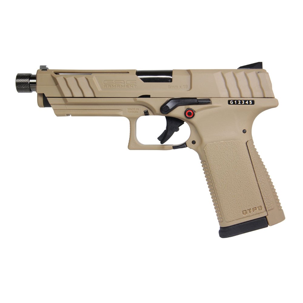 Пистолет страйкбольный (G&G) GTP 9 DST (EU), металл, пластик, GAS-GPM-TP9-DBB-ECM