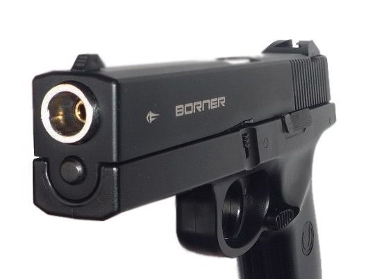 Пневматический пистолет Borner KMB12 (smith&wesson), калибр 4,5 мм