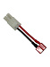 Переходник MK Battery Adapter T-Connector МАМА - Large ПАПА (MC-50A)