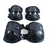 Комплект наколенники и налокотники Swat X-cap Black AS-PG0021B