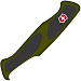 Передняя накладка для ножей Victorinox 130 мм, нейлоновая, зелено-черная