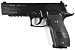Пневматический пистолет Swiss Arms Sig Sauer P226, калибр 4,5 мм, металл, блоубэк