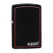 Зажигалка Zippo 218ZB CLASSIC black matte with zipp