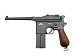 Пневматический пистолет Gletcher M712 (mauser) 4,5 мм