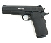 Пистолет страйкбольный (KJW) Colt M1911 Kimber GBB, черный, металл - KP-08.GAS