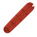 Задняя накладка для ножей Victorinox 84 мм, пластиковая, полупрозрачная красная