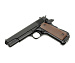 Пистолет страйкбольный (KJW) Colt M1911A1 GBB, CO2, черный, металл, ствол с резьбой 1911-TBC.CO2