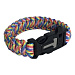 Браслет Paracord кресало и свисток на защелке AS-SL0011RB